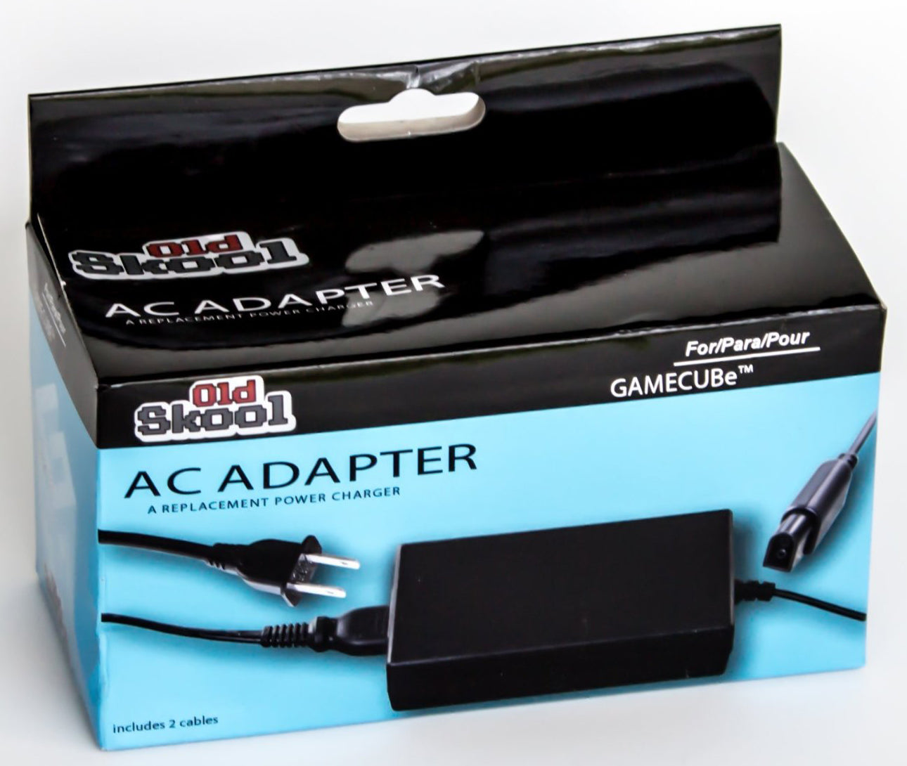 Gamecube GC AC Adapter Cable Controller Old Skool - Gamecube